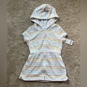 NWT beach coverup size 4T